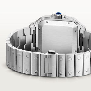 <span class=keywords><strong>Montre</strong></span> à aiguilles de haute qualité pour homme, de marque célèbre, de luxe, décontractée, carrée, en acier inoxydable, avec bracelet en cuir, mouvement automatique - Product Image 2