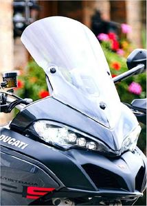Nuevo Parabrisas Delantero de Policarbonato de Doble Burbuja para Ducati Multistrada 950/V2, Deflector de Viento, Carenado, Garantía de 10 Años, Ajuste Universal - Product Image 2