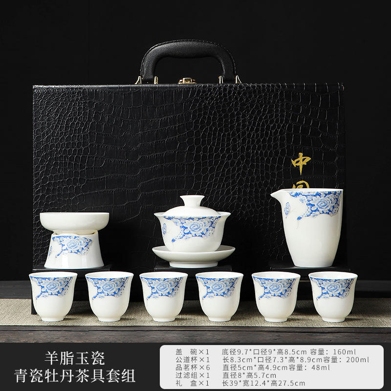 White - Peony Ten Head Set