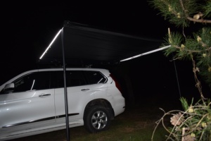 Auvent latéral à installation rapide pour SUV, en tissu Oxford Ripstop 600D, avec éclairage intégré sur rail, pour le <span class=keywords><strong>camping</strong></span> tout-terrain - Product Image 6