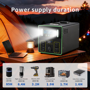 Máy phát điện năng lượng mặt trời CIC 2000W LiFePO4 với biến tần sóng sin tinh khiết MPPT-Trạm điện cầm tay cho gia đình và sử dụng ngoài trời - Product Image 2