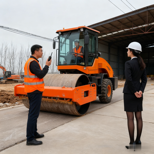 Manufacturer Factory Price Road Roller 1 Ton 2 Ton 3 Ton <b>Mini</b> Road Roller - Product Image 1