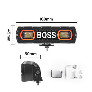 ไฟสปอร์ตไลท์ LED ความสว่างสูง 6000k กันน้ำ สำหรับรถออฟโรด ระบบไฟหน้ารถจักรยานยนต์แบบคันโยก - Product Image 2