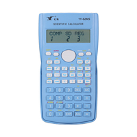 Calculatrice d'examen d'étudiant avec 240 fonctions Outil scientifique électronique à grand écran pour la papeterie éducative