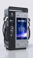YLC derniers modèles DC + AC chargeur 2/3 pistolet GBT CCS chargeur de voiture électrique Dc Fast Ev Stations de charge avec Terminal POS carte de crédit