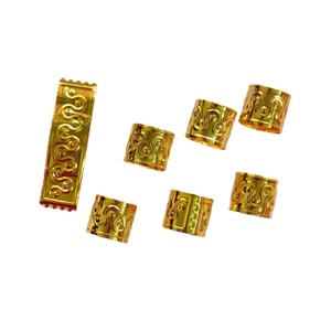 Netto rosso popolare Cool Hip Hop stile Punk treccia forcina per <span class=keywords><strong>capelli</strong></span> in alluminio metallo accessorio per acconciatura popolare Dreadlock <span class=keywords><strong>trecce</strong></span> - Product Image 1