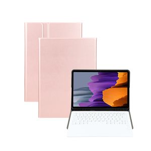 12.4 นิ้วกรณีแท็บเล็ตพร้อมแป้นพิมพ์กรณีแท็บเล็ตสําหรับSamsung Galaxy Tab <span class=keywords><strong>S7</strong></span> <span class=keywords><strong>FE</strong></span> <span class=keywords><strong>T736</strong></span> <span class=keywords><strong>S7</strong></span> Plusบางเฉียบเคสแป้นพิมพ์ - Product Image 3