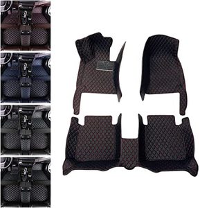 Muchkey – <span class=keywords><strong>tapis</strong></span> de sol de voiture en cuir 5D, antidérapants, pressés à chaud, de luxe, pour <span class=keywords><strong>BMW</strong></span> <span class=keywords><strong>X5</strong></span> <span class=keywords><strong>E70</strong></span> 5seat 2008-2013 - Product Image 4