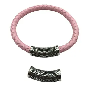 Professionele Fabriek Maken Groothandel Roestvrij Staal Cilindrische Gespen 6Mm Voor Touw Lederen Armband