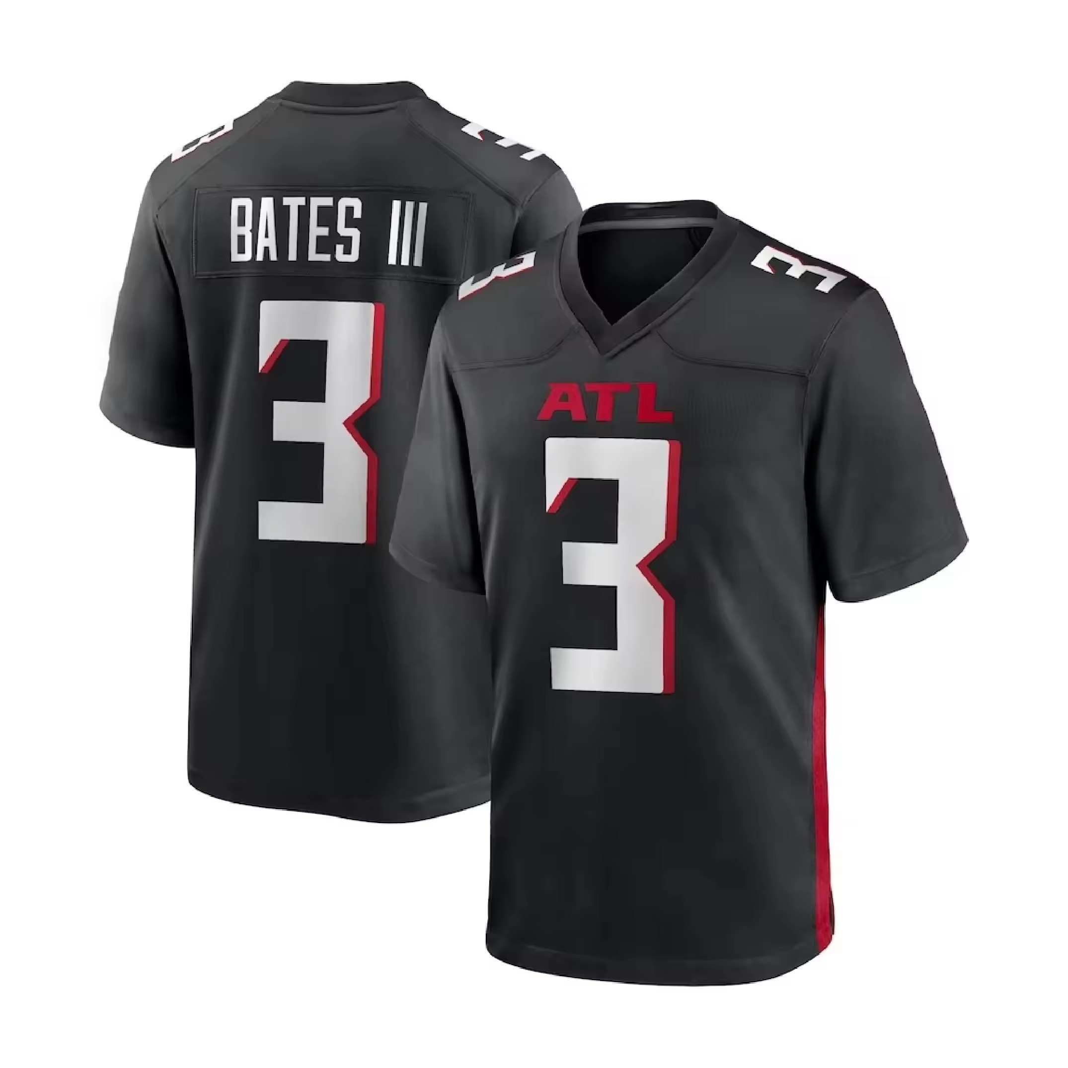 3#Bates Black