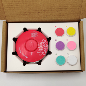 WELLFLYER 6 en 1 électrique enfants bébé nouveau-né accessoires coupe-ongles ensemble tondeuse coupe lime à ongles Kit de coupe pour bébé ongles <span class=keywords><strong>Sci</strong></span> - Product Image 5