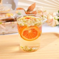 Teh buah Flabor campuran Kumquat Passion buah kering Slice bunga teh campuran untuk minuman dingin