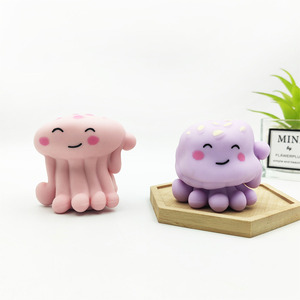Jouet extensible en forme de pieuvre, rempli de sable, jouet moelleux à presser, jouet sensoriel anti-stress pour enfants et adultes - Product Image 4