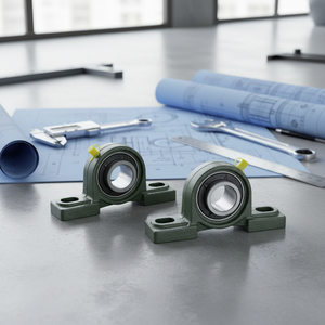 Rodamiento <span class=keywords><strong>de</strong></span> Bloque <span class=keywords><strong>de</strong></span> Soporte con Brida <span class=keywords><strong>de</strong></span> Hierro Fundido <span class=keywords><strong>de</strong></span> 25mm, UCP205, Lubricado con Grasa, Precisión P6 - Product Image 4