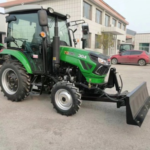 Mini Tractor Agrícola Compacto 4x4 con Retroexcavadora Trasera, Motor Chino para Cortacésped, Parte Delantera con Ruedas 4WD, Precio - Product Image 1