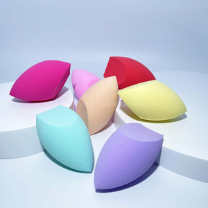 Éponge de maquillage écologique sans latex, marque privée, avec logo personnalisé, lavable, pour le maquillage - Product Image 3
