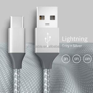 <b>USB</b> <b>C</b> Charger <b>Cable</b> 1m 2m <b>3m</b> Nylon Braided Fast Charging <b>Cable</b> for Samsung Smart Fast Charging Type <b>C</b> <b>Cable</b> - Product Image 4