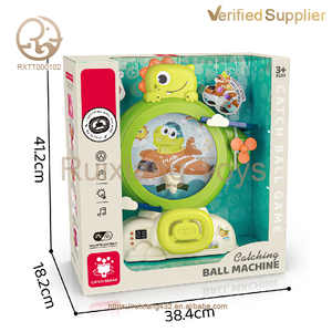 Mini mesa de <span class=keywords><strong>juego</strong></span> de <span class=keywords><strong>dinosaurio</strong></span> 2025 con bola iluminada, juguete educativo de plástico para atrapar cuentas - Product Image 6