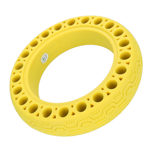 Neumático Sólido Amarillo G30 Max 60/70-6.5, Neumático Sólido de Carretera de 10 Pulgadas 60/70-6.5 para Scooter Eléctrico G30 Max, Neumático Antirreventón - Product Image 6