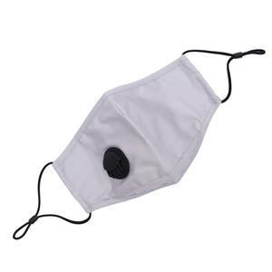 Masker Wajah warna dapat dipakai ulang, harga grosir masker wajah katun 100% harga rendah masker wajah hitam putih tali telinga - Product Image 6