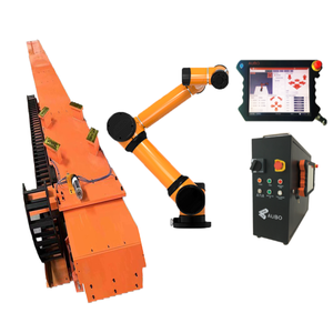 Bras robotisé de préhension Aubo I5 Cobot avec pince robotique, composants PLC essentiels, charge utile 5 kg, portée 924 mm, pour assemblage et placement, neuf, garantie 1 an - Product Image 1