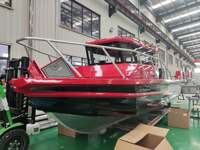 9m 30ft Easycraft Canada Offre Spéciale profonde v coque ponton centre cabine de pêche en aluminium bateaux à rames pour vente