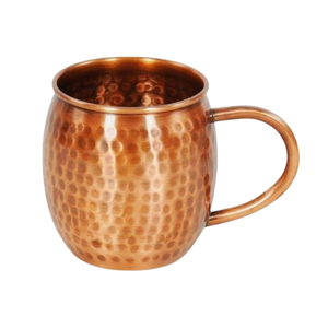 แก้วกาแฟทองแดงสำหรับดื่มเบียร์และไวน์อุปกรณ์เสริมบาร์โลหะสำหรับเครื่องดื่มเซิร์ฟเวอร์อายุรเวทประโยชน์ต่อสุขภาพตั้งแคมป์ใช้งานกลางแจ้ง - Product Image 2