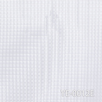 Rideau de douche PEVA couleur unie dernière conception avec lignes 3D