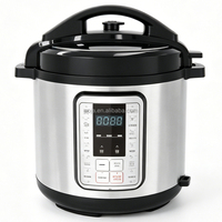 Autocuiseur Électrique OEM en Gros 6L 8L 10L 12L 1000W avec Écran LCD, 17 Menus de Cuisson, Démarrage Retardé, Maintien au Chaud, Approvisionnement Direct Usine
