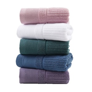 Toallas Faciales de Algodón Kim Ryan 34x74cm, Tejido Jacquard Absorbente y Grueso para Adultos - Product Image 4