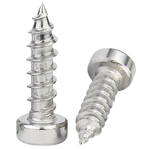 304 Stainless Steel Cylindrical Head Internal Hex Self Tapping Screws M2 M3 M4 M5 Metric Grade A Construction Industry - Product Image 2