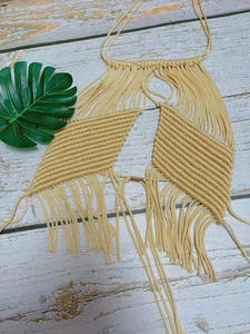 مبيعات الشركة المصنعة مباشرة جديد بوهيمي المرأة بيكيني سترة الشاطئ أعلى هامش - Product Image 4