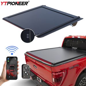 6.5 coperchio del <span class=keywords><strong>Tonneau</strong></span> del barilotto posteriore in alluminio copriletto elettrico per pick-up Ford F150 Raptor 2017 2018 2019 - Product Image 1