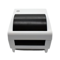 Impresora de Etiquetas Térmicas de Envío de 110 mm 4x6 con Bluetooth Inalámbrico, Máquina de Impresión de Etiquetas Adhesivas para Pequeñas Empresas