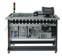 Kit de Entrenamiento de Control de Motor Servo y Motor Paso a Paso, Equipo de Enseñanza de Automatización para Laboratorio Escolar
