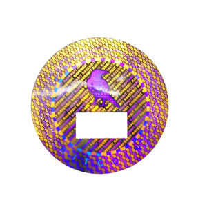 Pegatina <span class=keywords><strong>de</strong></span> holograma 3D <span class=keywords><strong>de</strong></span> aluminio transparente, micro texto <span class=keywords><strong>de</strong></span> alta calidad, para ventana - Product Image 2