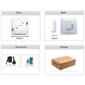 Antena UHF de Largo Alcance de 8dbi, Lector RFID de Etiquetas Electrónicas Pasivas, 10m~15m de Alcance, para Exteriores, IP65, para Rastreo de Vehículos - Product Image 6