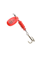 5 pièces en métal artificiel dur appât Spinner leurre pour bar saumon et poisson-chat-longue distance à manivelle leurre de pêche en rivière