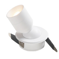 Spot encastré Zoomable 7W COB LED Spotlight pour interrupteur de télécommande de cabinet de centre commercial