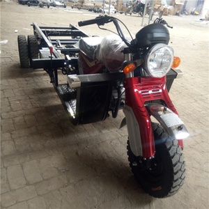 Tricycle à cinq roues de 300 cm³ bleu à déchargement automatique pour le transport de marchandises - Product Image 6
