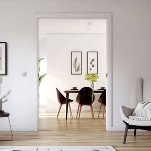 Sistema de Puerta Corredera WEKIS de 3 Ruedas con Rodamientos de Bolas, Cierre Suave/Abertura Suave, Insonorizado, Herrajes Bidireccionales para Puertas de Garaje - Product Image 6