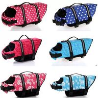 Maillot de bain gilet de sauvetage en polyester pour animaux de compagnie, best-seller transfrontalier – Maillot de bain de loisirs d'été pour chiens de petite/moyenne taille, bouledogues français