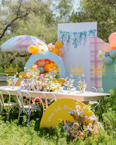 Chaise de fête pour enfants en rotin fait à la main pour événements, sièges écologiques pour tout-petits, meubles d'événement tissés légers pour anniversaire - Product Image 5