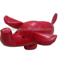 Divers jouets en peluche d'éléphant mignons, fabriqués sur mesure en cuir PU, matériaux en maille matelassée, divers tissus, fourrure, peluche, feutre, cadeaux sans feutre