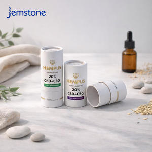 บรรจุภัณฑ์หลอดกระดาษคราฟท์แบบกำหนดเองสำหรับขวดทิงเจอร์รีไซเคิลได้ บรรจุภัณฑ์ทรงกระบอกสำหรับน้ำมันสกัดสมุนไพร บรรจุภัณฑ์หลอดกระดาษสำหรับน้ำหอม - Product Image 5