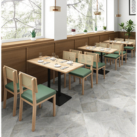 Muebles de restaurante de pizza de comida rápida, tapizado español, cafetería, banqueta, mesa interior y Banco, silla, asiento, sofá