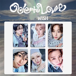 KPOP WISH Nouvel Album Ode to Love Cartes Photo HD RIKU SION RYO YUSHI JAEHEE Cartes LOMO Brillantes Double Face Cadeau pour Fans Carte Postale - Product Image 6