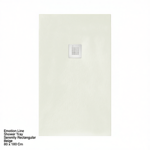 Plato de Ducha Rectangular Emotion Line Serenity Beige 80 x 180 cm - Product Image 3
