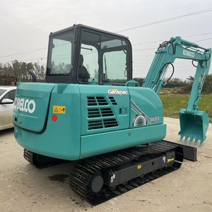 <span class=keywords><strong>Mini</strong></span>-excavatrice hydraulique sur chenilles Kobelco SK60 d'occasion à bas <span class=keywords><strong>prix</strong></span>, modèle 2024, 6 tonnes, godet de 0,4 m, moteur ISUZU, à vendre - Product Image 6