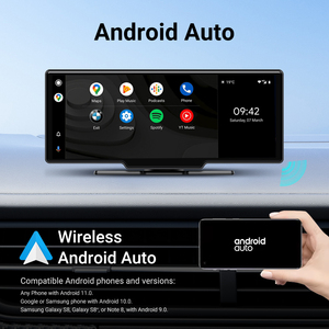 Xách tay 10.26 inch không dây IPS màn hình cảm ứng xe Màn hình GPS Navigation Carplay Android tự động cho DVD <span class=keywords><strong>Player</strong></span> Bảng điều khiển vị trí - Product Image 5